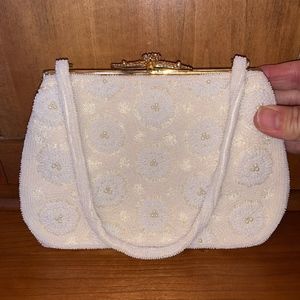Elegant WALBORG Evening Bag Rhinestone Clasp